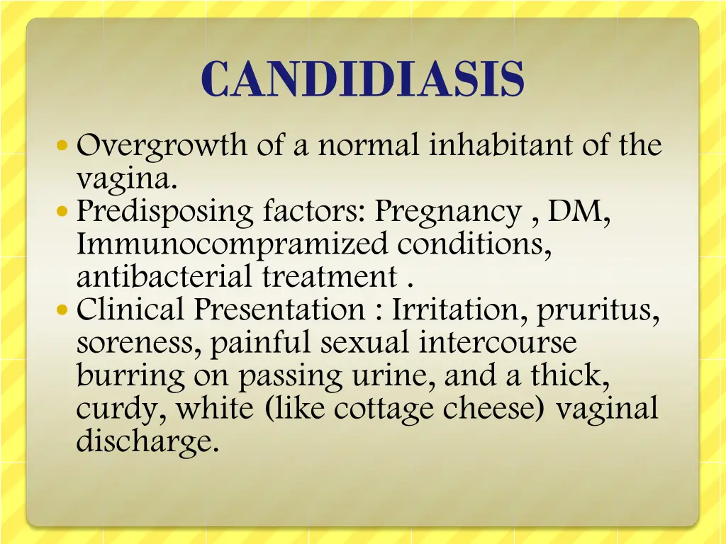 candidiasis