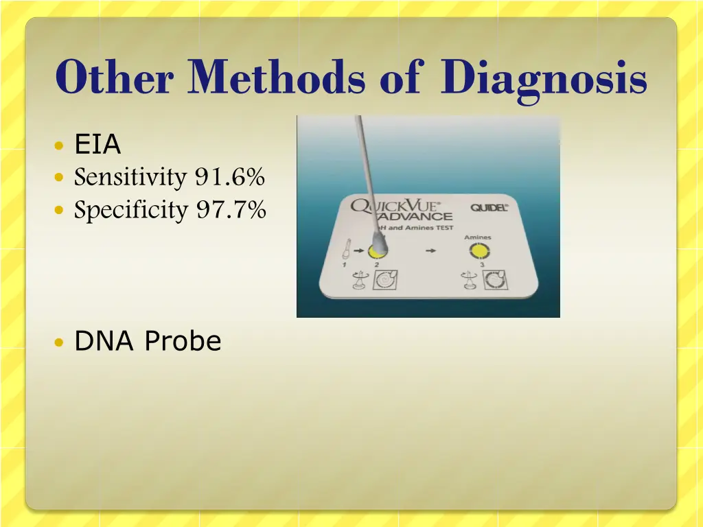 other methods of diagnosis