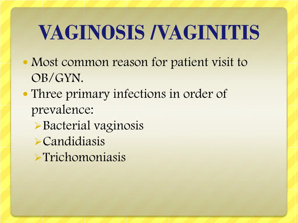 vaginosis vaginitis