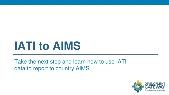 iati to aims