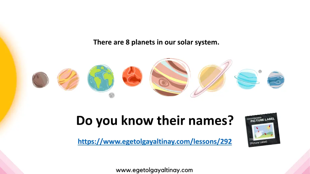 there are 8 planets in our solar system