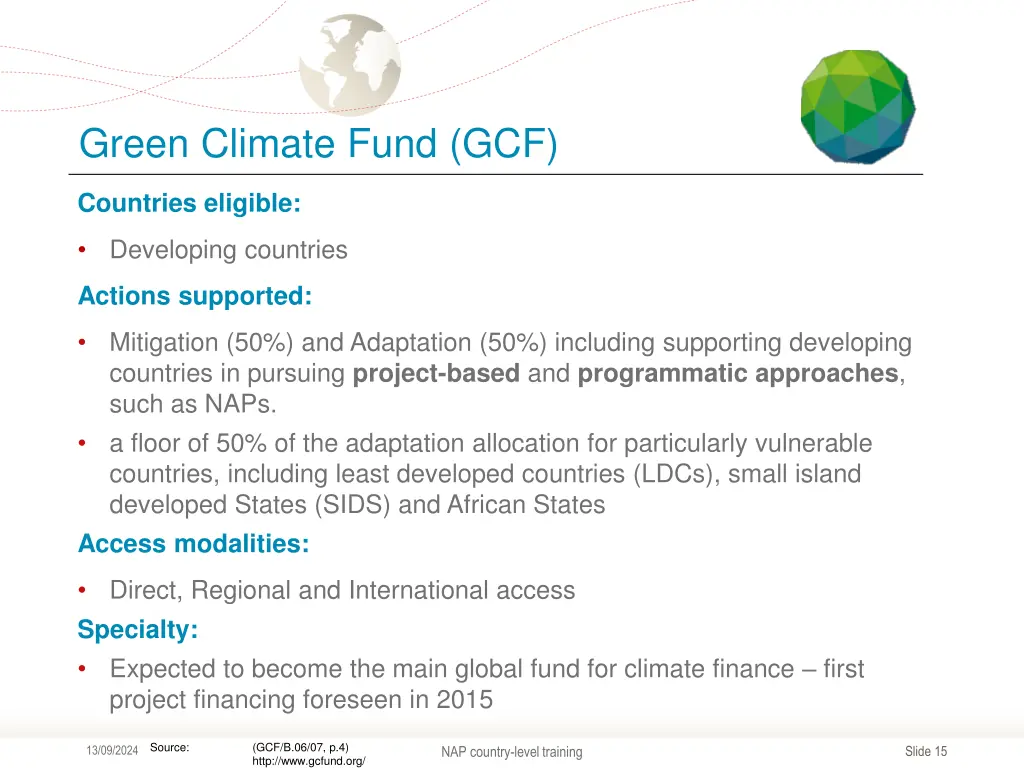 green climate fund gcf