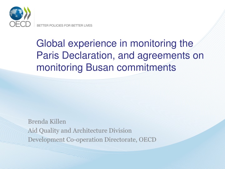 global experience in monitoring the paris