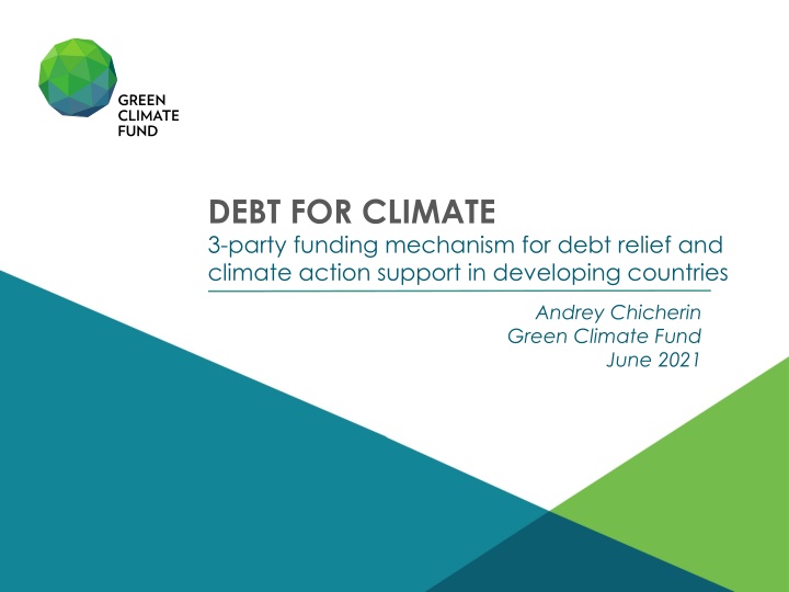 debt for climate 3 party funding mechanism