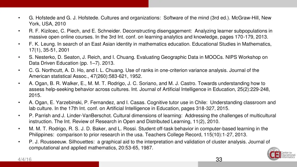 g hofstede and g j hofstede cultures