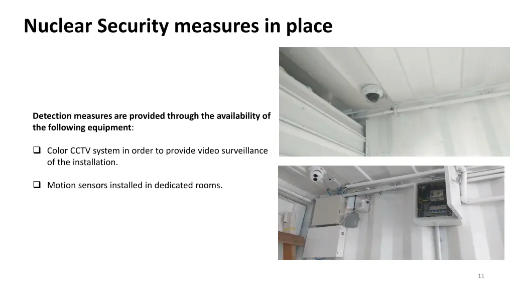 nuclear security measures in place 1