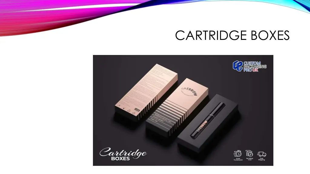 cartridge boxes