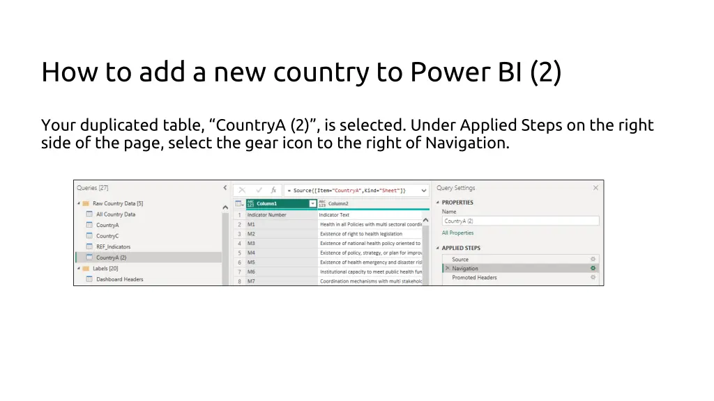 how to add a new country to power bi 2