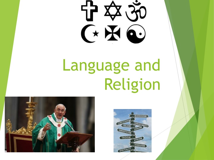 language and religion