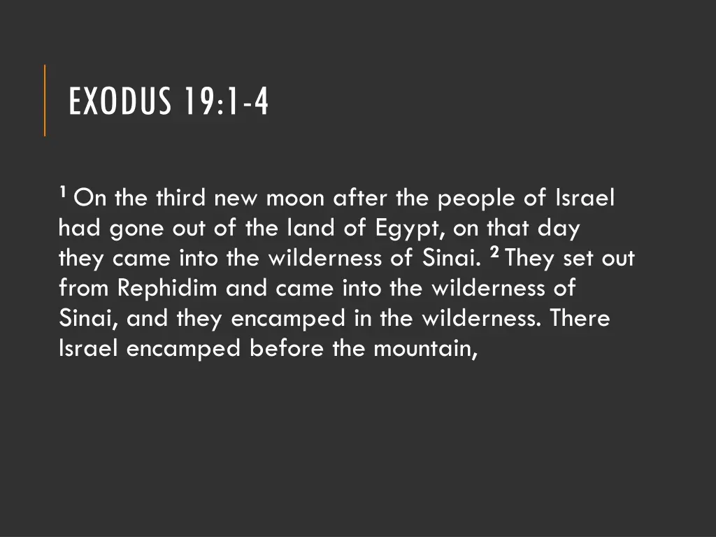 exodus 19 1 4