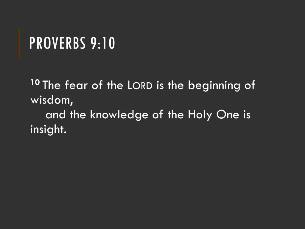 proverbs 9 10