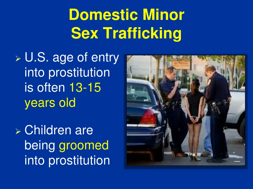 domestic minor sex trafficking