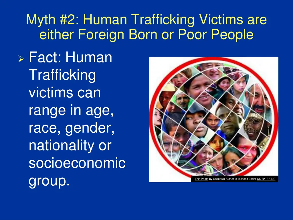 myth 2 human trafficking victims are either