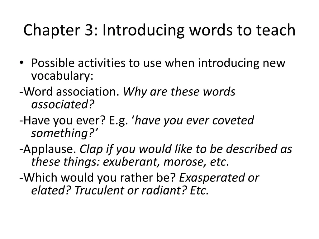 chapter 3 introducing words to teach 4