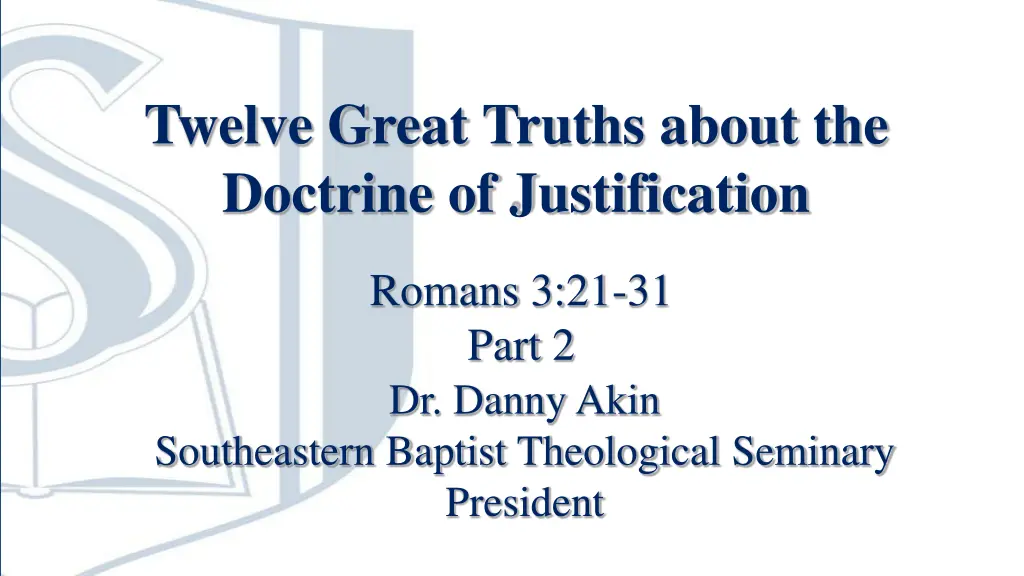 twelve great truths about the doctrine 1