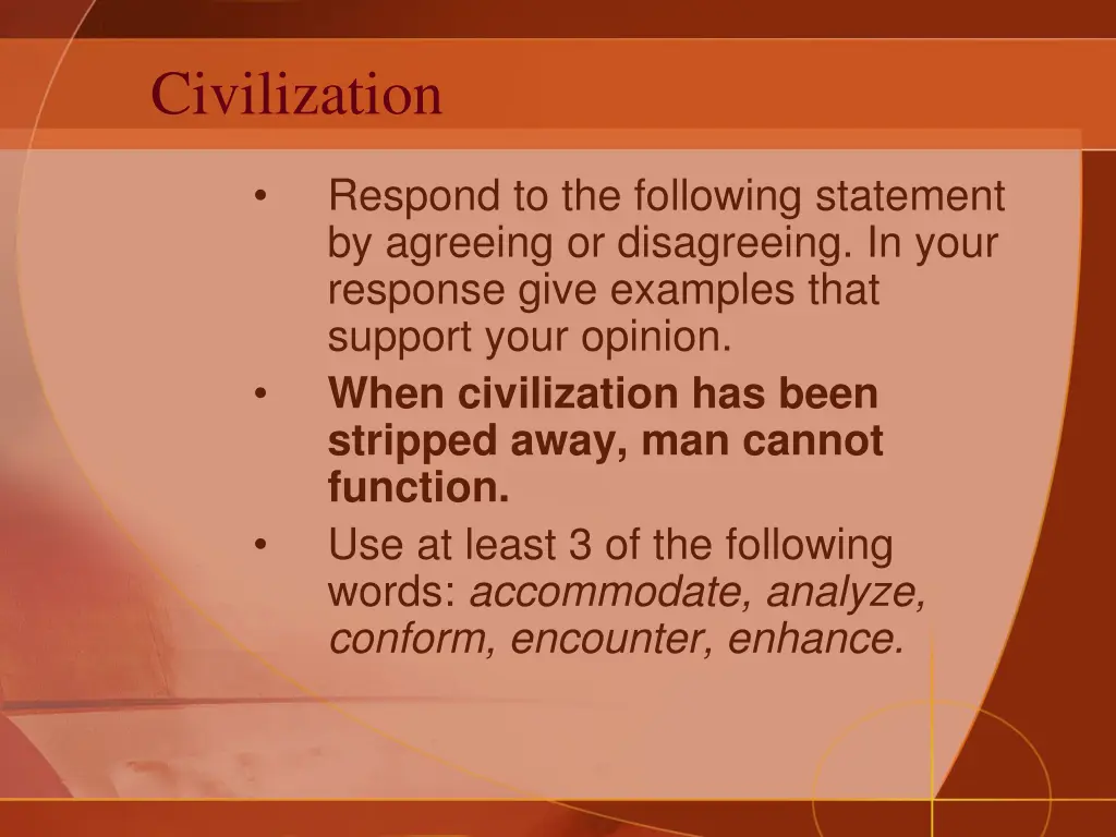 civilization