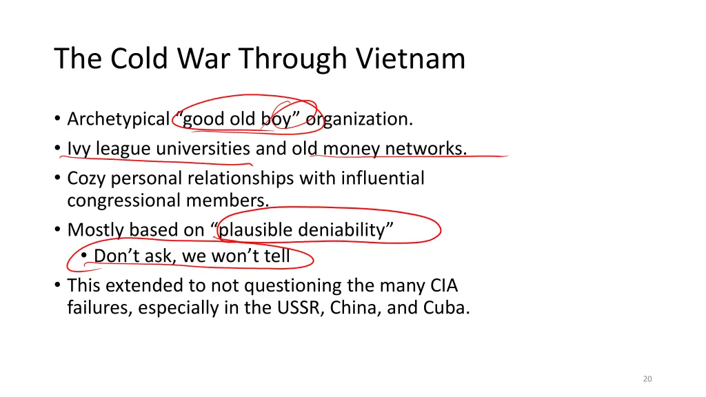 the cold war through vietnam