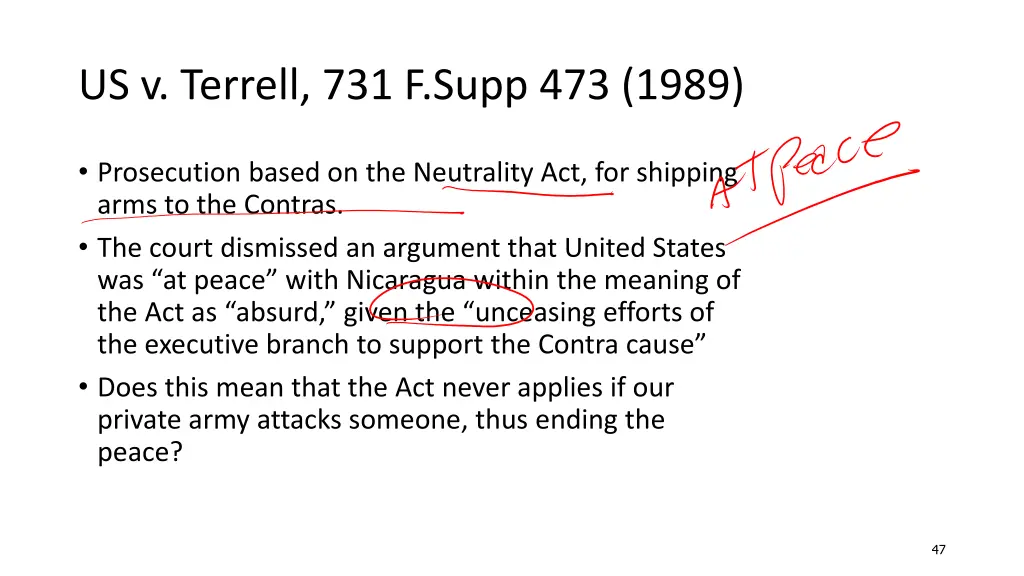 us v terrell 731 f supp 473 1989