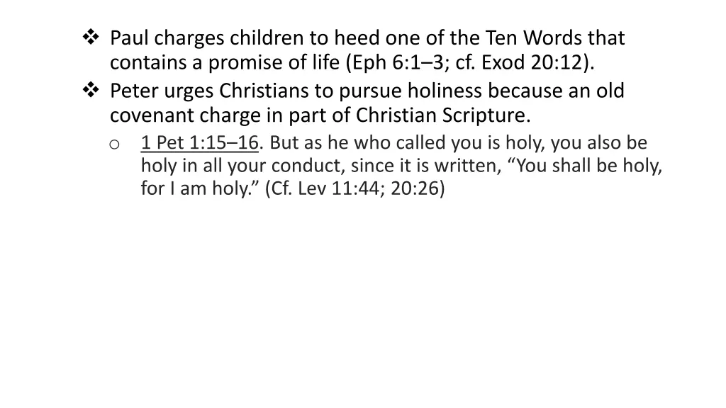 paul charges children to heed