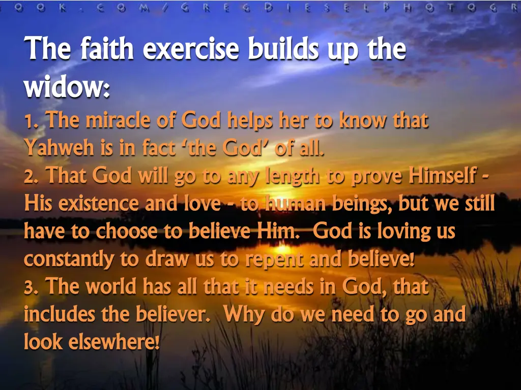 the faith exercise builds up the the faith