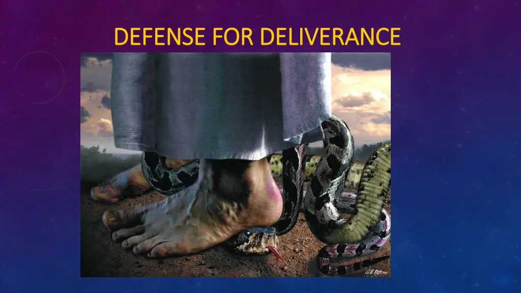 defense for deliverance defense for deliverance