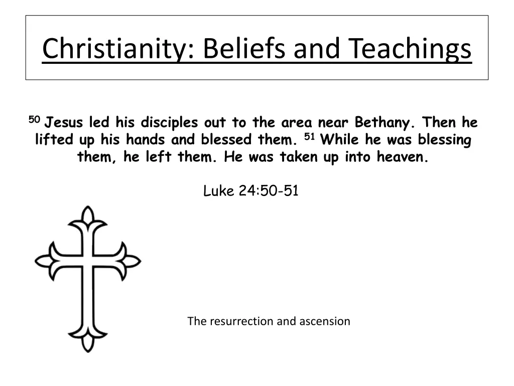 christianity beliefs and teachings 10