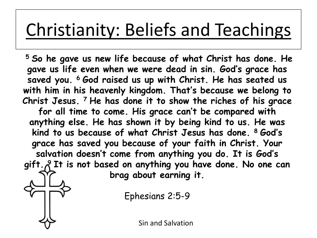 christianity beliefs and teachings 14