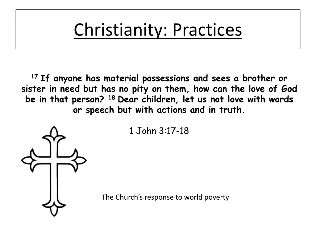 christianity practices 9