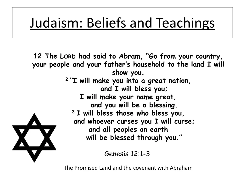 judaism beliefs and teachings 5