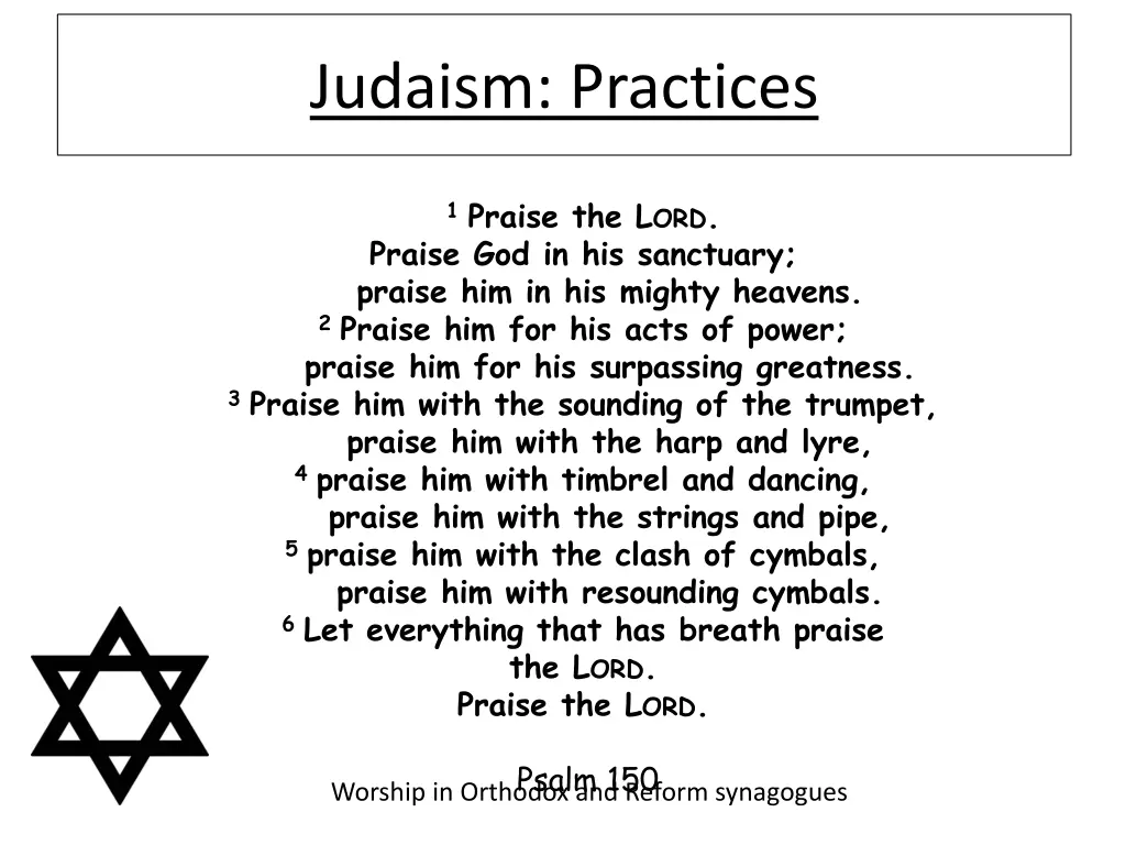 judaism practices 1