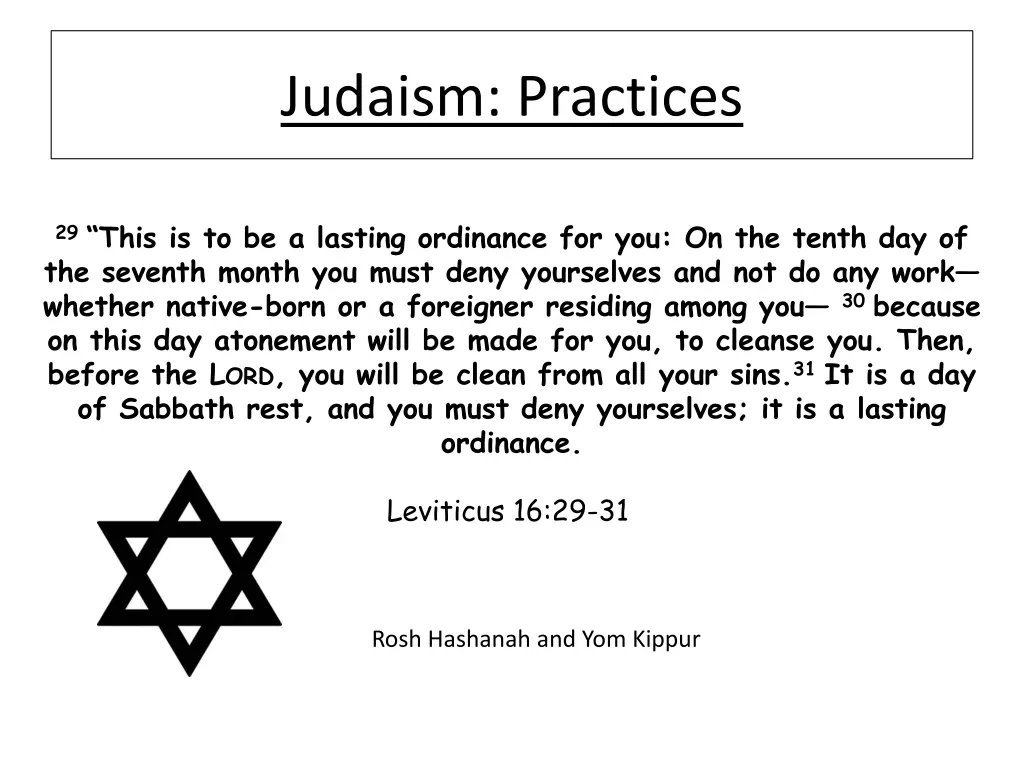 judaism practices 10