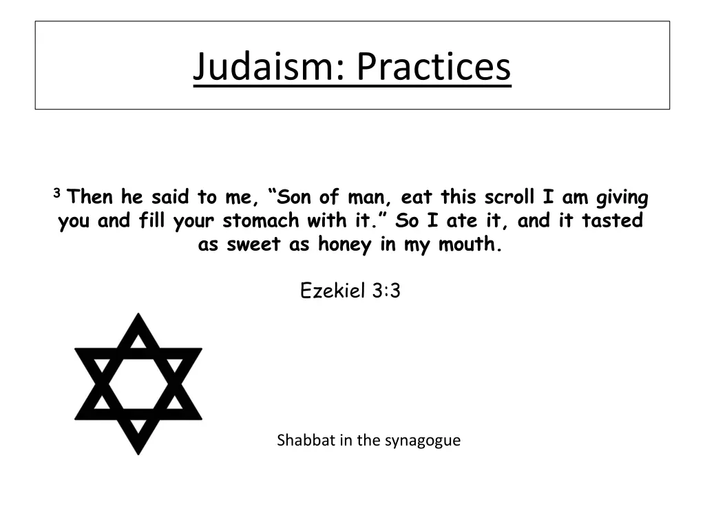 judaism practices 3