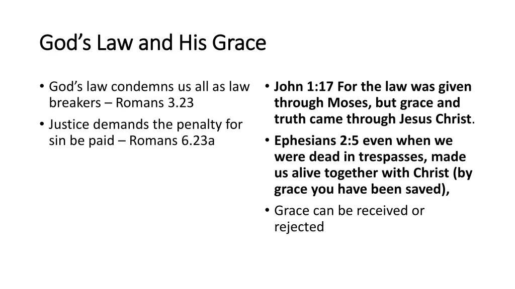 god s law and his grace god s law and his grace