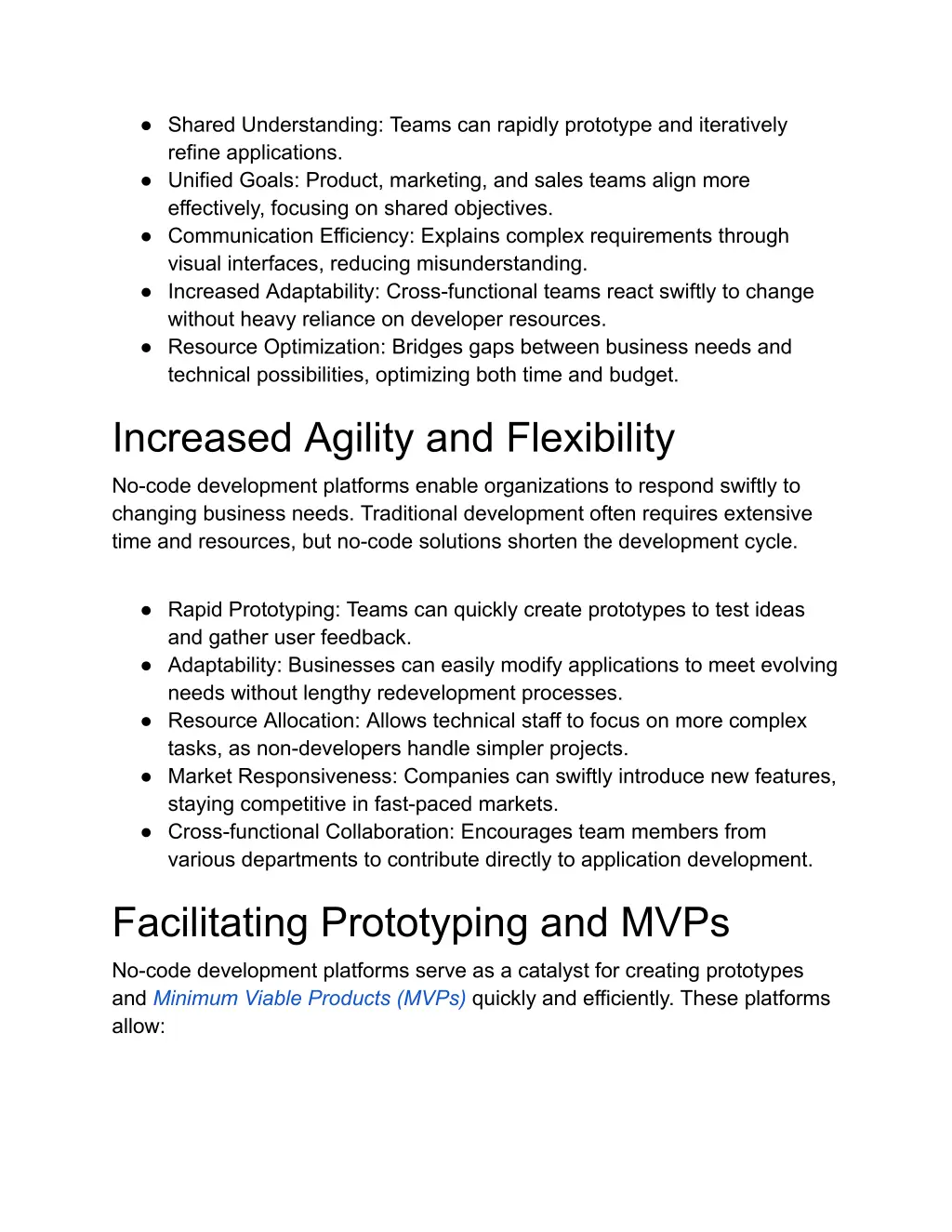 shared understanding teams can rapidly prototype