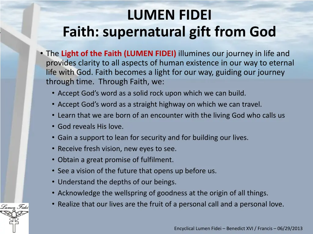 lumen fidei