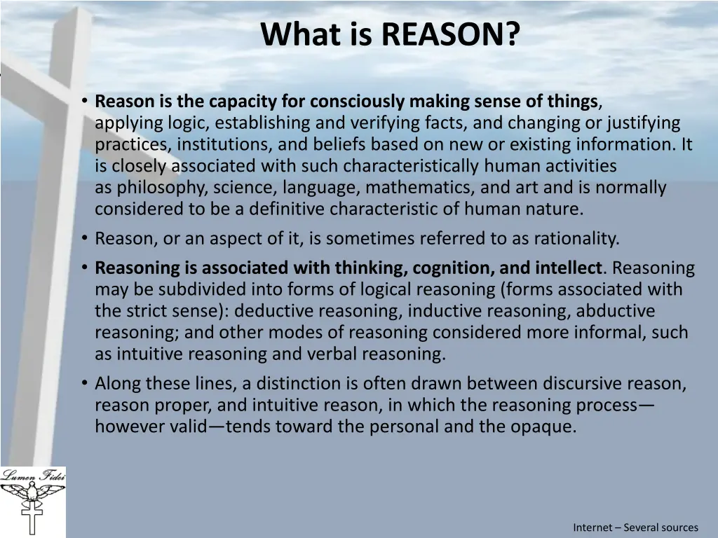 what is reason