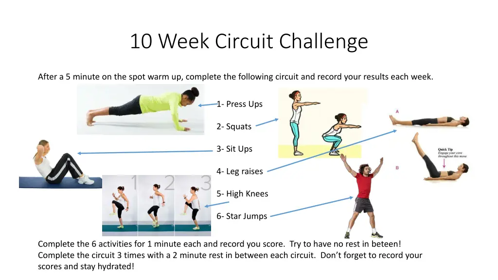 10 week circuit challenge