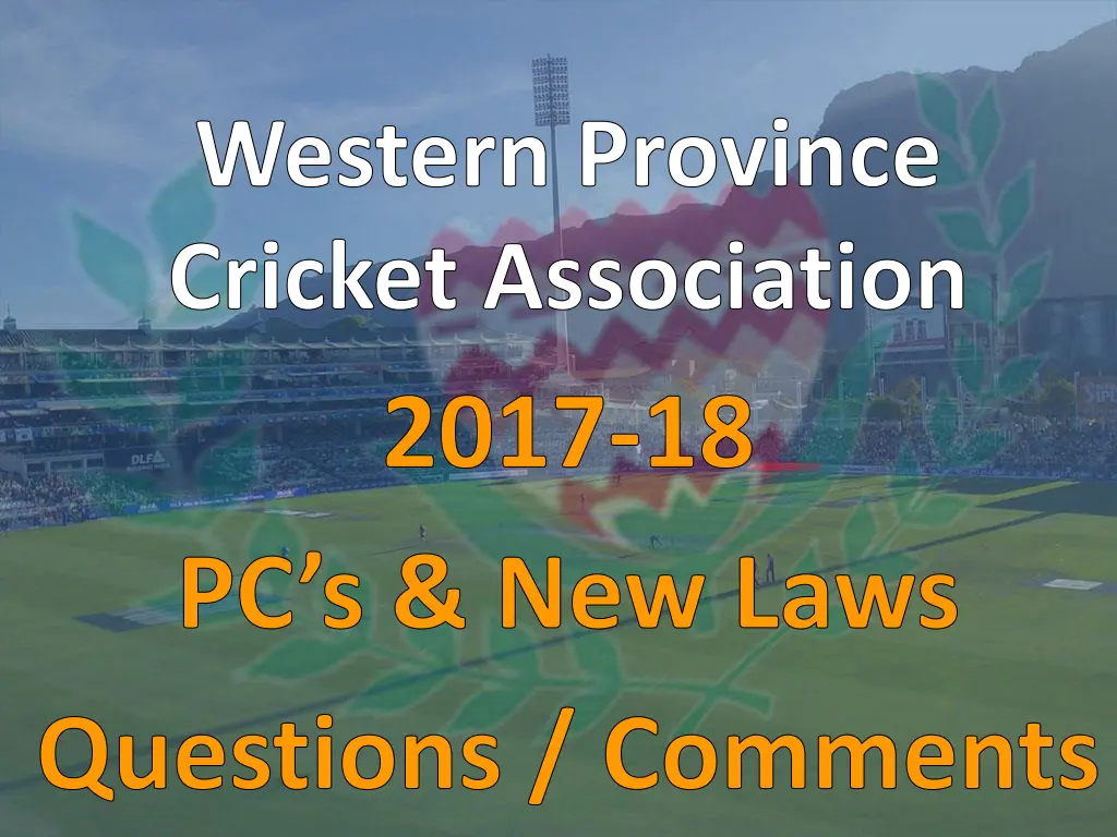 western province cricket association 2017 3