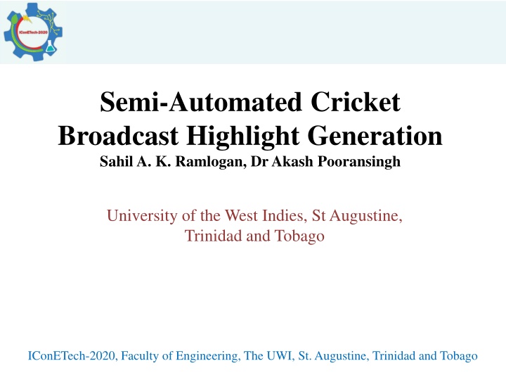 semi automated cricket broadcast highlight