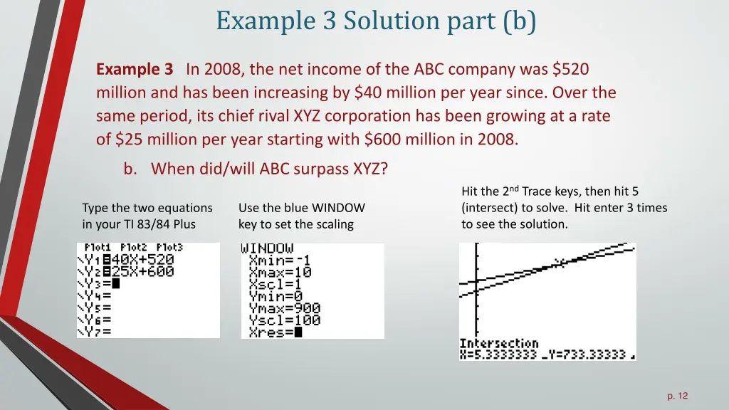 example 3 solution part b