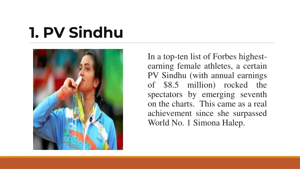 1 pv sindhu