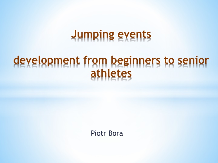 jumping events