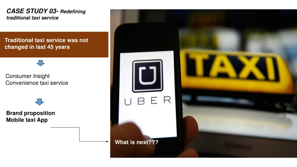 case study 03 redefining traditional taxi service