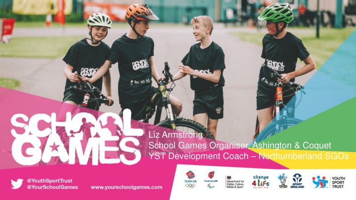 liz armstrong school games organiser ashington