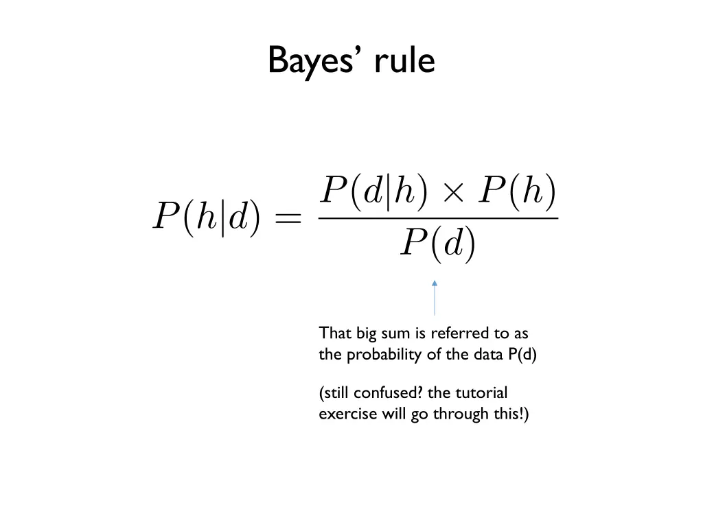 bayes rule 1