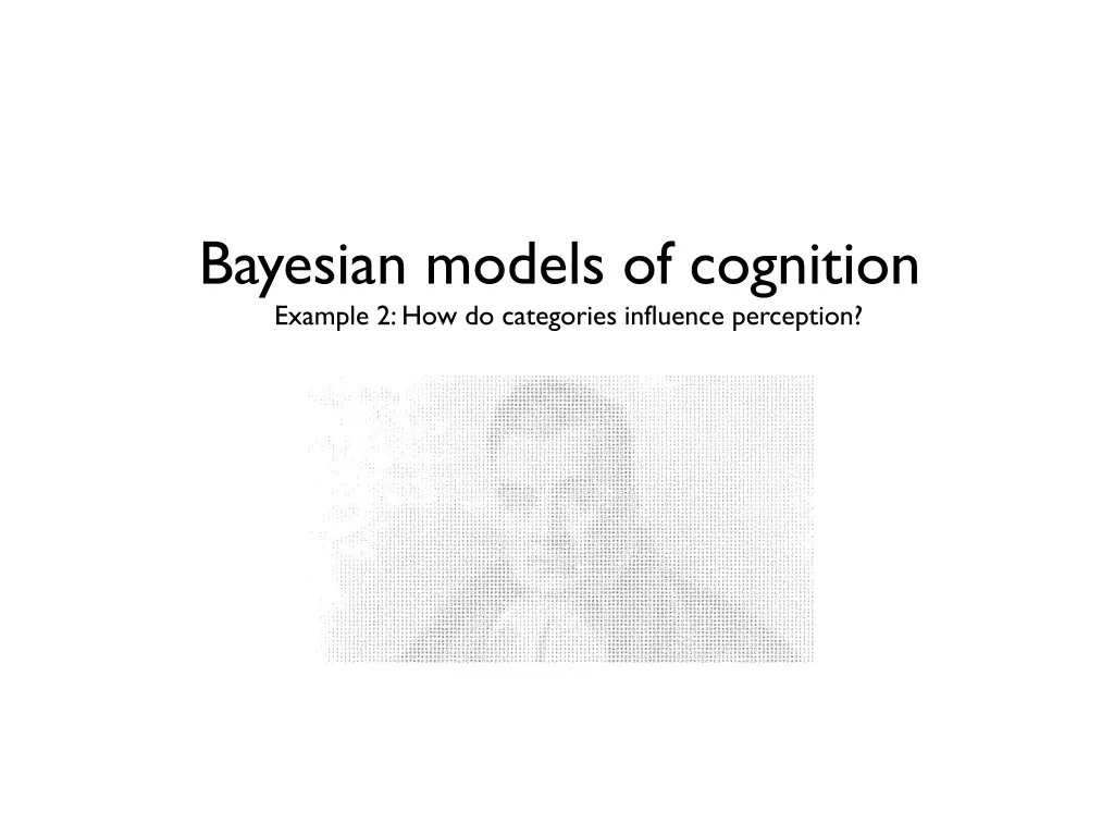 bayesian models of cognition example