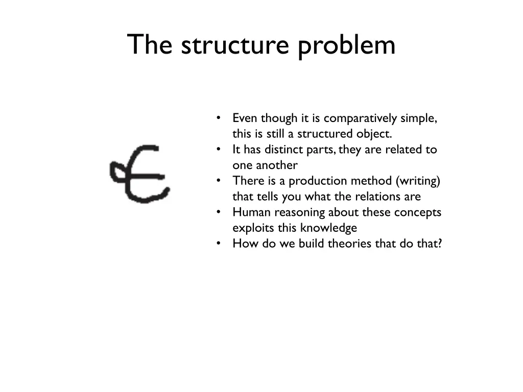 the structure problem 1