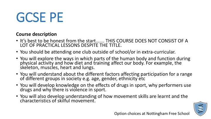 gcse pe gcse pe