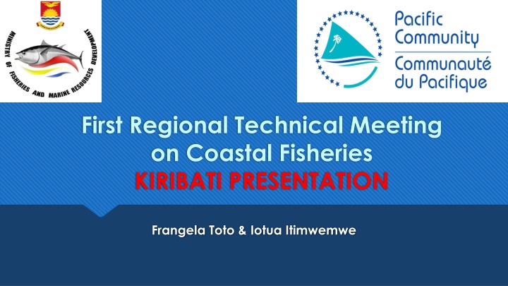 first regional technical meeting on coastal