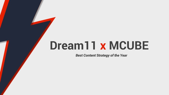 dream11 x mcube best content strategy of the year